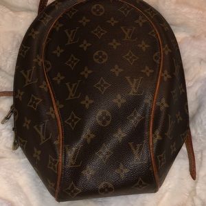 Louis Vuitton canvas bag pack